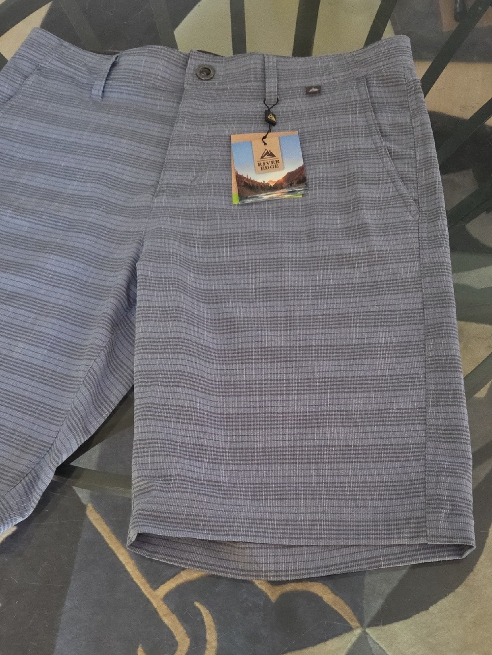 NWT Men's Blue Striped Casual Shorts ❤️